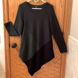 Alfani Asymmetrical Tunic Sweater